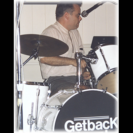 The 1998 Anniversary Party Pete on Drums